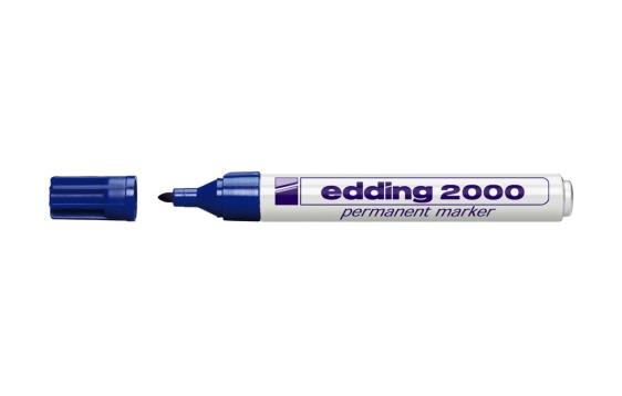 E112369  4-2000C003 Merkepenn EDDING 2000 bl&#229; 